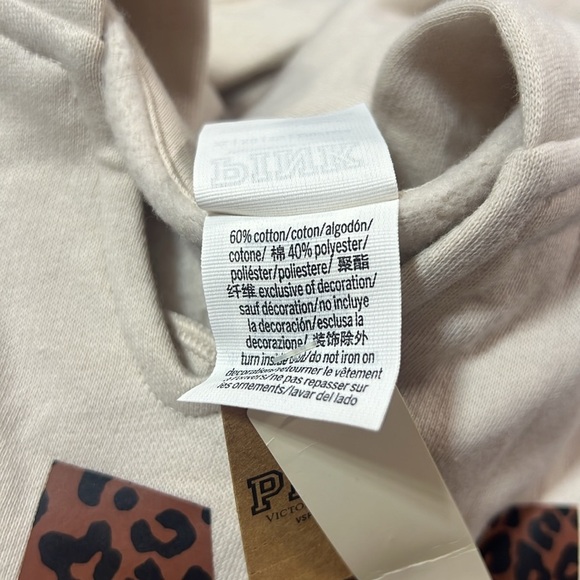 VS PINK cropped hoodie XL NWT - Picture 7 of 8